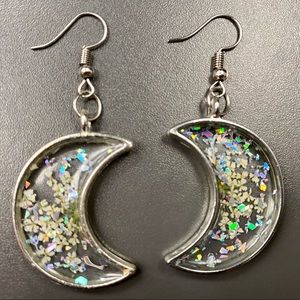 Moon earrings
